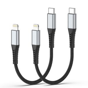 Lightning Charging Cable, Durable Cord for Smartphones, Tablets, Earbuds and Portable Accessories