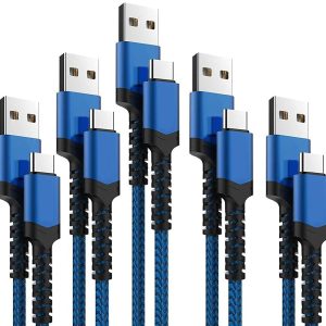USB Type C Cable 5Pack