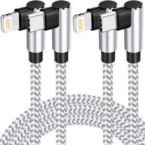 Lightning Charging Cable, Durable Fast Charging Cord for Smartphones, Tablets and Compatible Accessories