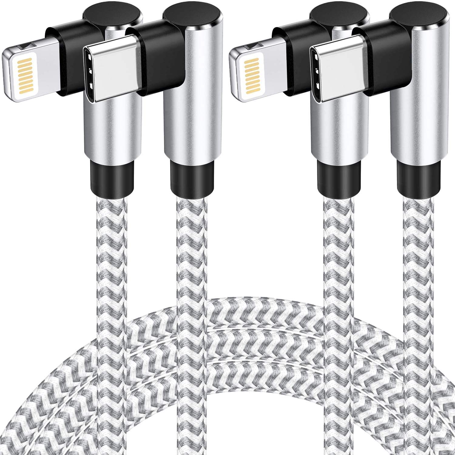 Lightning Charging Cable, Durable Fast Charging Cord for Smartphones, Tablets and Compatible Accessories